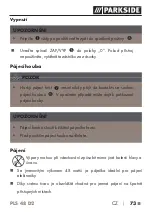 Preview for 73 page of Parkside PLS 48 D2 Instructions For Use Manual