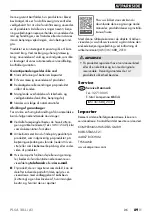 Предварительный просмотр 93 страницы Parkside PLSA 20-Li A1 Instructions Manual