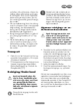 Preview for 69 page of Parkside PLV 1500 B1 Translation Of The Original Instructions