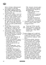 Preview for 82 page of Parkside PLV 1500 B1 Translation Of The Original Instructions