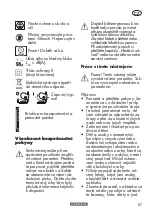 Preview for 97 page of Parkside PLV 1500 B1 Translation Of The Original Instructions