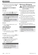 Preview for 11 page of Parkside PMFW 310 C2 Instructions Manual