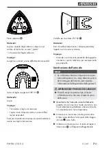 Предварительный просмотр 10 страницы Parkside PMFW 310 D2 Translation Of The Original Instructions