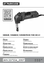 Preview for 1 page of Parkside PMK 550 A1 Translation Of The Original Instructions