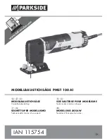 Parkside PMST 100 A1 Translation Of The Original Instructions preview