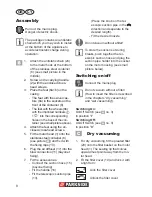 Preview for 8 page of Parkside PNTS 1400 A1 Translation Of Original Operation Manual