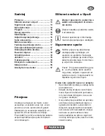 Preview for 13 page of Parkside PNTS 1400 A1 Translation Of Original Operation Manual