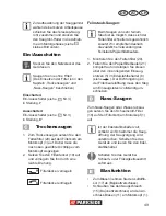 Preview for 49 page of Parkside PNTS 1400 A1 Translation Of Original Operation Manual