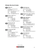 Preview for 57 page of Parkside PNTS 1400 A1 Translation Of Original Operation Manual