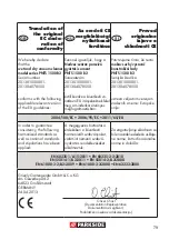 Предварительный просмотр 79 страницы Parkside PNTS 1500 B2 Translation Of Original Operation Manual