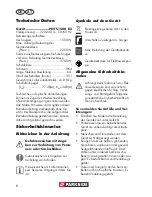 Preview for 8 page of Parkside PNTS 1500 B3 Original Instructions Manual