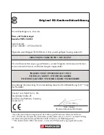 Preview for 30 page of Parkside PNTS 1500 B3 Original Instructions Manual