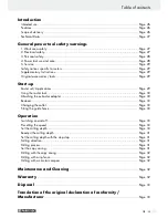 Preview for 25 page of Parkside POF 1200 A1 Operation And Safety Notes