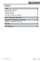 Preview for 10 page of Parkside PP 1500 A1 Operation And Safety Notes, Notes For Parents