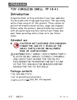 Preview for 5 page of Parkside PP 18 A1 Operation And Safety Notes