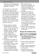 Предварительный просмотр 52 страницы Parkside PPS 40 A1 Operation And Safety Notes Translation Of The Original Instructions