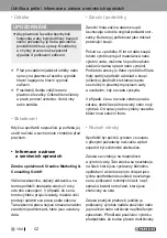 Предварительный просмотр 104 страницы Parkside PPS 40 A1 Operation And Safety Notes Translation Of The Original Instructions