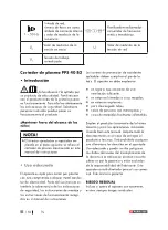 Preview for 150 page of Parkside PPS 40 B3 Operation And Safety Notes