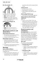 Preview for 12 page of Parkside PPWD 30 A1 Original Instructions Manual