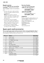 Preview for 42 page of Parkside PPWD 30 A1 Original Instructions Manual