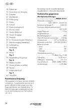 Preview for 70 page of Parkside PPWD 30 A1 Original Instructions Manual