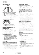 Preview for 76 page of Parkside PPWD 30 A1 Original Instructions Manual