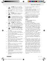 Preview for 19 page of Parkside PSE 2800 B2 Original Operation Manual