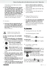 Preview for 9 page of Parkside PSG 50 B2 Operation And Safety Notes Translation Of Original Operation Manual