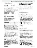 Preview for 7 page of Parkside PSG 50 B2 Operation Manual