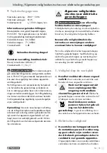 Preview for 15 page of Parkside PSG 50 B2 Translation Of Original Operation Manual