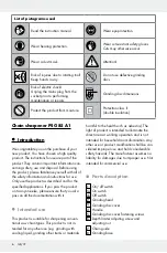 Preview for 6 page of Parkside PSG 85 A1 Translation Of Original Instructions