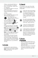 Preview for 13 page of Parkside PSG 85 A1 Translation Of Original Instructions