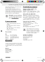 Предварительный просмотр 11 страницы Parkside PSH 3 A1 Assembly, Operating And Safety Instructions