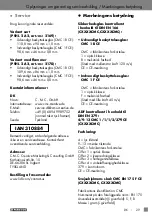 Preview for 29 page of Parkside PSHL 2 A2 Operation And Safety Notes Translation Of The Original Instructions