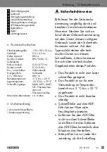 Preview for 35 page of Parkside PSHL 2 A2 Operation And Safety Notes Translation Of The Original Instructions