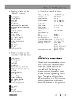 Предварительный просмотр 7 страницы Parkside PSHL 2 D1 Operation And Safety Notes