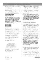 Предварительный просмотр 34 страницы Parkside PSHL 2 D1 Operation And Safety Notes