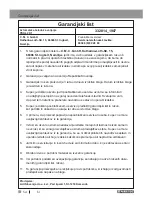 Предварительный просмотр 54 страницы Parkside PSHL 2 D1 Operation And Safety Notes