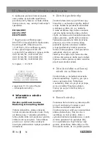 Предварительный просмотр 84 страницы Parkside PSHL 2 D1 Operation And Safety Notes