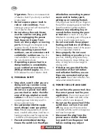 Preview for 8 page of Parkside PSSA 18 A1 Original Instructions Manual