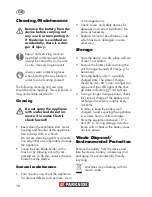 Preview for 16 page of Parkside PSSA 18 A1 Original Instructions Manual