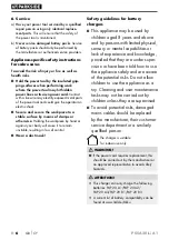 Предварительный просмотр 10 страницы Parkside PSSA 20-Li A1 Original Instructions Manual