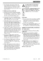 Предварительный просмотр 9 страницы Parkside PSSA 20-Li A1 Translation Of The Original Instructions