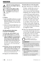 Предварительный просмотр 98 страницы Parkside PSSA 20-Li A1 Translation Of The Original Instructions