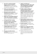 Предварительный просмотр 109 страницы Parkside PSSAP 20-Li B2 Operation And Safety Notes