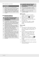 Предварительный просмотр 115 страницы Parkside PSSAP 20-Li B2 Operation And Safety Notes