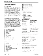 Preview for 6 page of Parkside PSTD 800 B1 Translation Of The Original Instructions