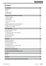 Preview for 41 page of Parkside PSTD 800 B2 Manual