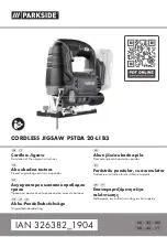 Parkside PSTDA 20-LI B3 Instructions Manual preview