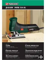 Preview for 1 page of Parkside PSTK 730 A1 Manual